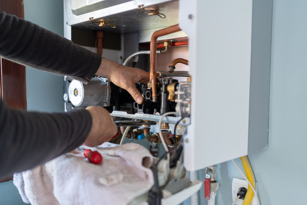 Heating install